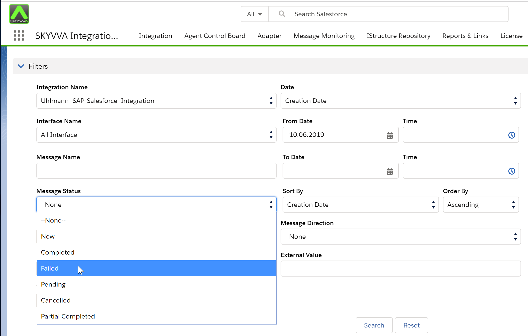SKYVVA monitoring screen filters