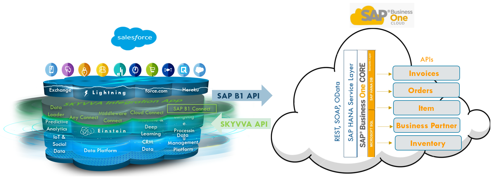 SAP Business One Cloud integration with SKYVVA